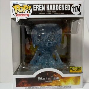 Funko Pop! Deluxe : Attack on Titan Eren Hardened #1174 Hot Topic Exclusive